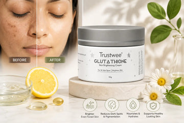 Trustwee Glutathione Cream for dark spots and uneven skin tone