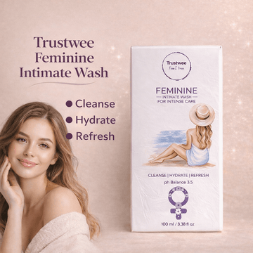 Trustwee Intimate Wash pH 3.5 for Women – Better Than V Washes for Daily Feminine Hygiene - Trustwee