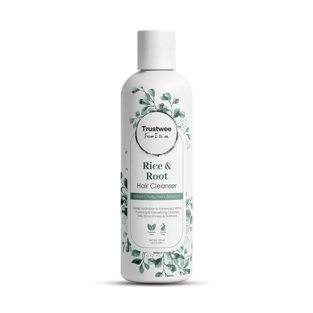 Rice Water Shampoo for Strong, Smooth & Dandruff Free Hair | Trustwee - Trustwee