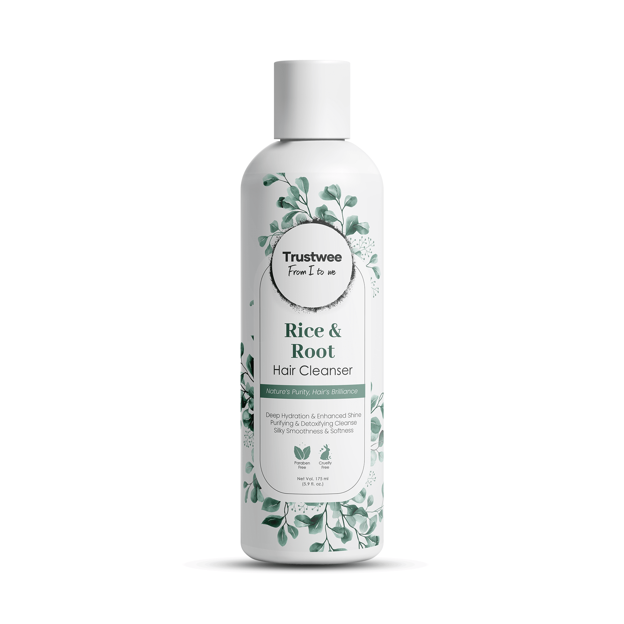 Rice Water Shampoo for Strong, Smooth & Dandruff Free Hair | Trustwee - Trustwee