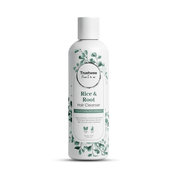 Rice Water Shampoo for Strong, Smooth & Dandruff Free Hair | Trustwee - Trustwee